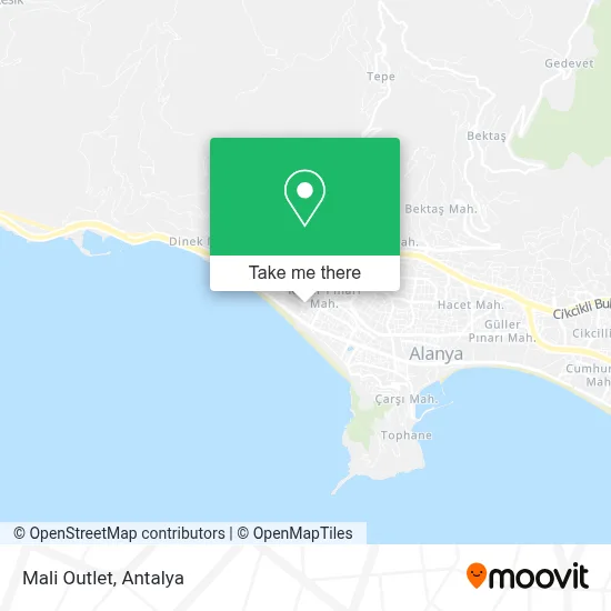Mali Outlet map