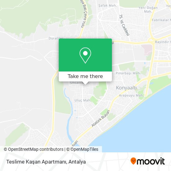Teslime Kaşan Apartmanı map