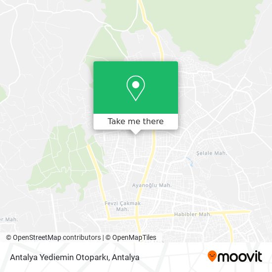 Antalya Yediemin Otoparkı map