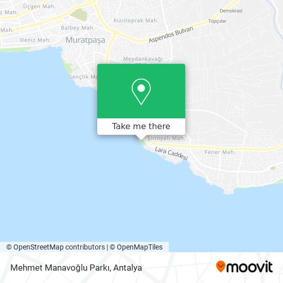 Mehmet Manavoğlu Parkı map