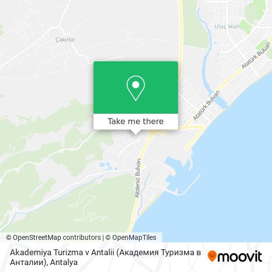 Akademiya Turizma v Antalii (Академия Туризма в Анталии) map