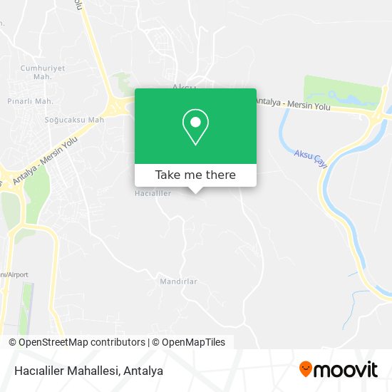 Hacıaliler Mahallesi map