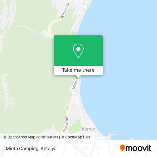 Minta Camping map