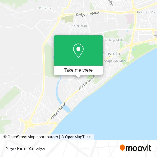 Yeye Fırın map