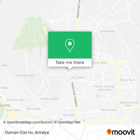 Duman Gün Isı map