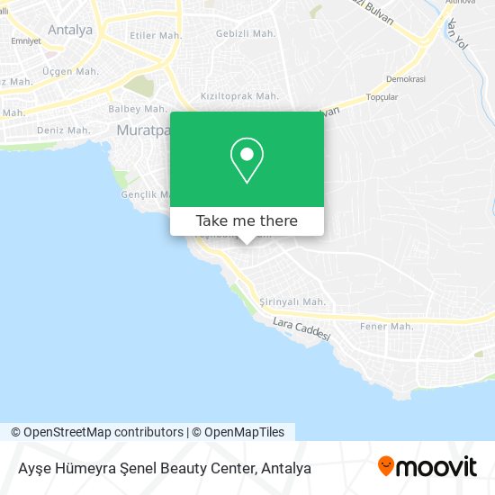 Ayşe Hümeyra Şenel Beauty Center map