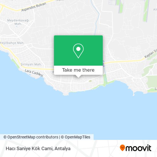 Hacı Saniye Kök Cami map