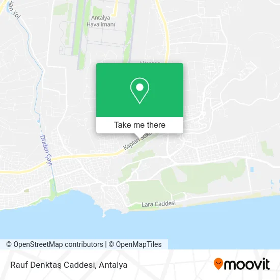 Rauf Denktaş Caddesi map