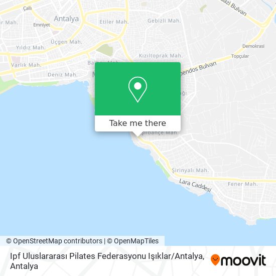 Ipf Uluslararası Pilates Federasyonu Işıklar / Antalya map