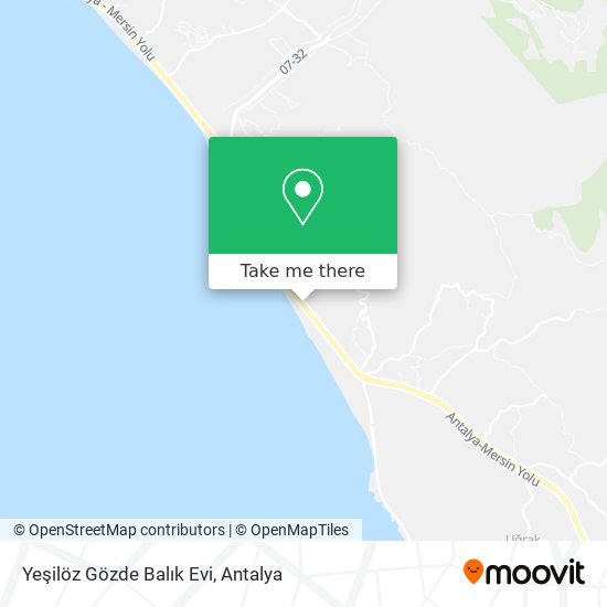 Yeşilöz Gözde Balık Evi map
