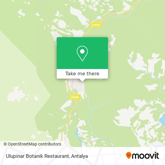 Ulupinar Botanik Restaurant map