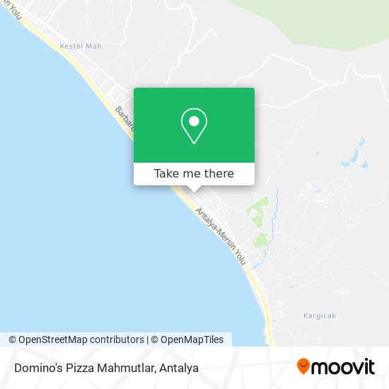 Domino's Pizza Mahmutlar map