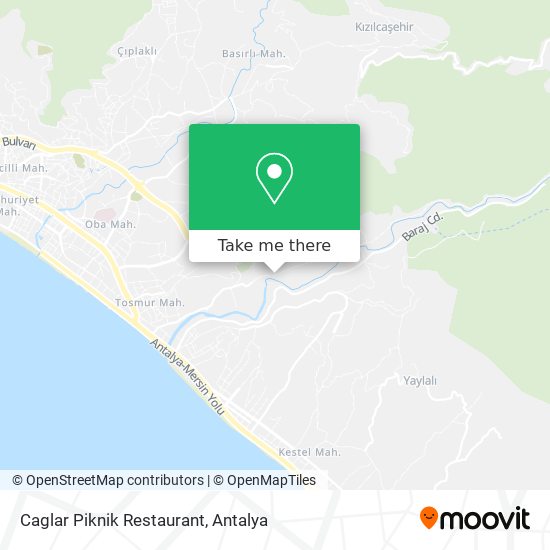 Caglar Piknik Restaurant map