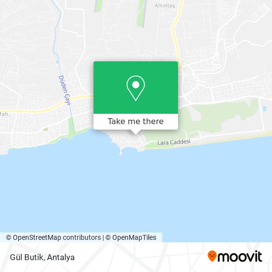 Gül Butik map