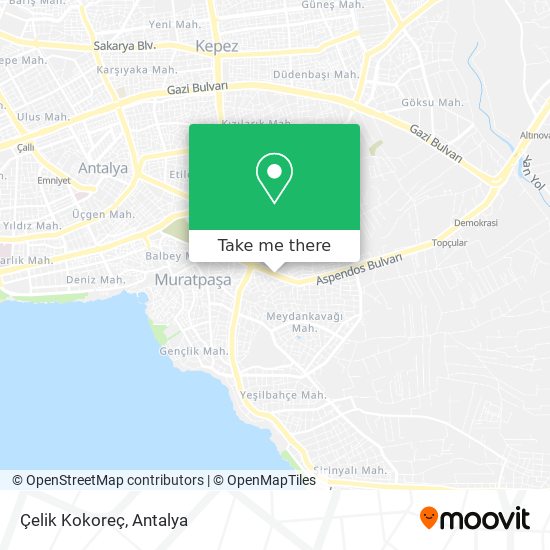 Çelik Kokoreç map