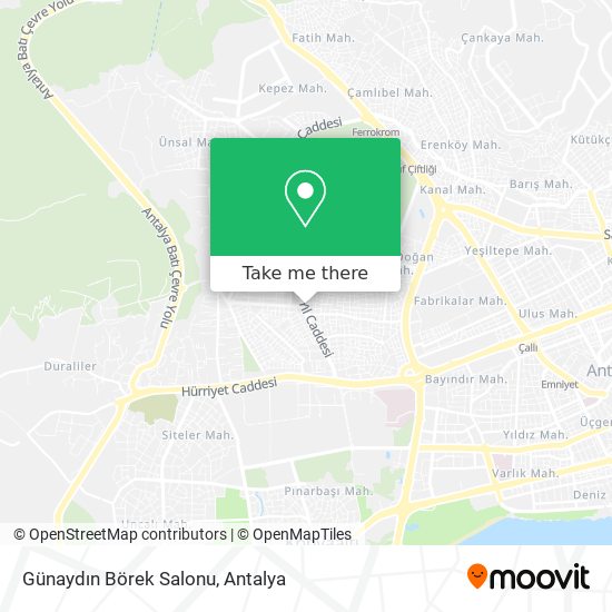 Günaydın Börek Salonu map