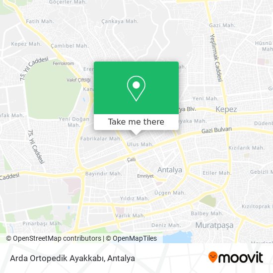 Arda Ortopedik Ayakkabı map