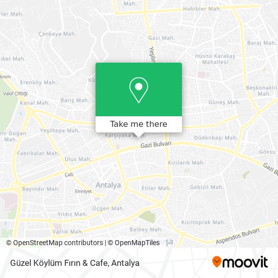 Güzel Köylüm Fırın & Cafe map