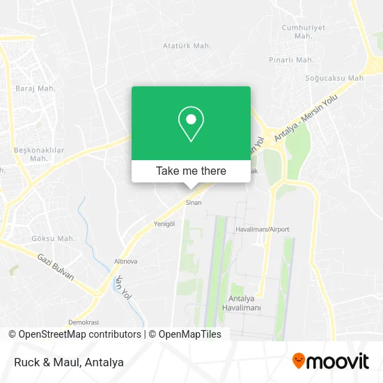Ruck & Maul map