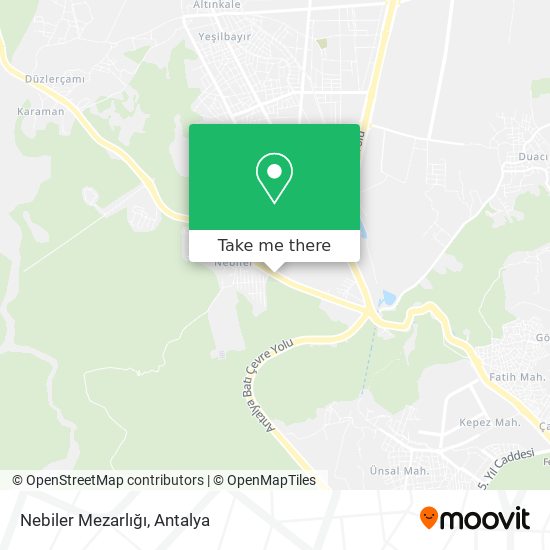 Nebiler Mezarlığı map