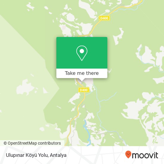Ulupınar Köyü Yolu map