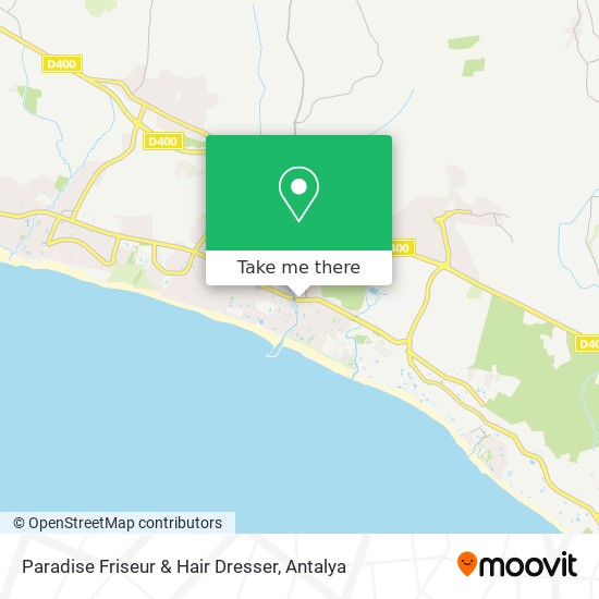 Paradise Friseur & Hair Dresser map
