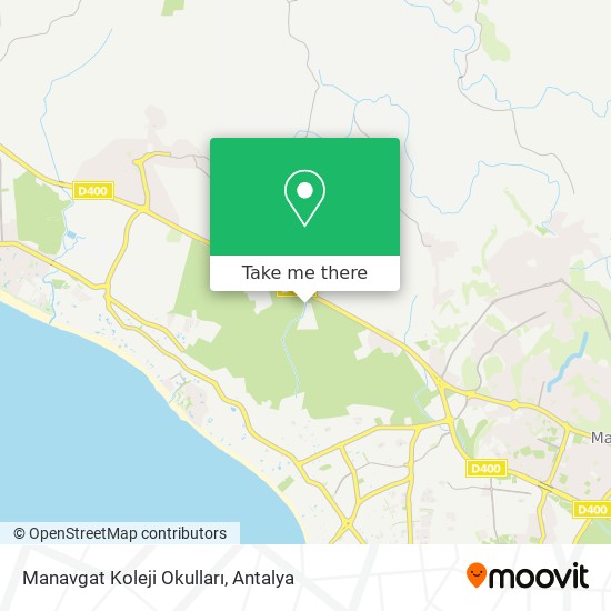 Manavgat Koleji Okulları map