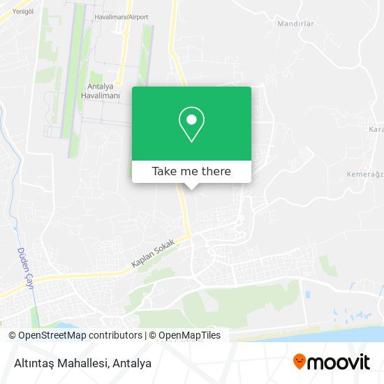 Altıntaş Mahallesi map