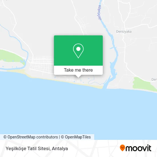 Yeşilköşe Tatil Sitesi map