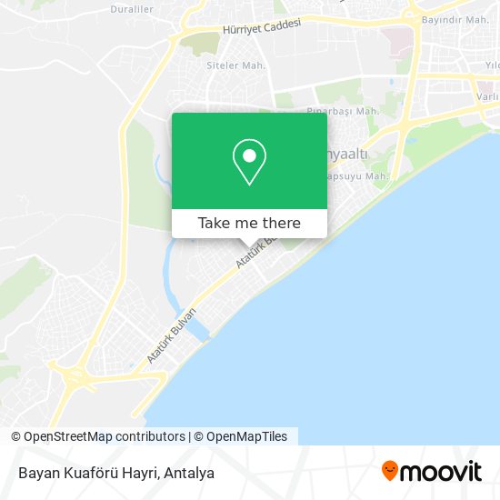 Bayan Kuaförü Hayri map