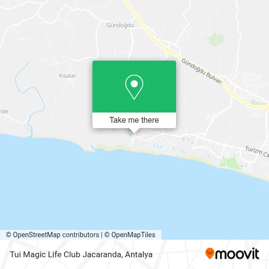 Tui Magic Life Club Jacaranda map