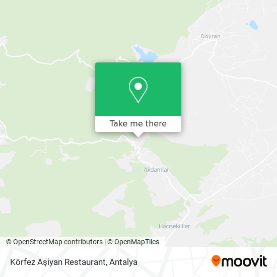 Körfez Aşiyan Restaurant map