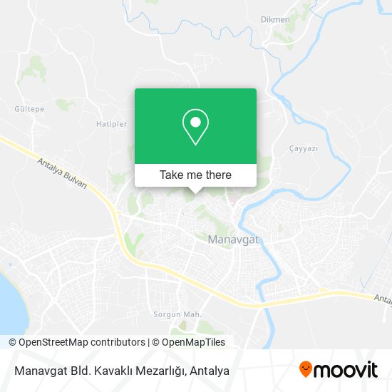 Manavgat Bld. Kavaklı Mezarlığı map