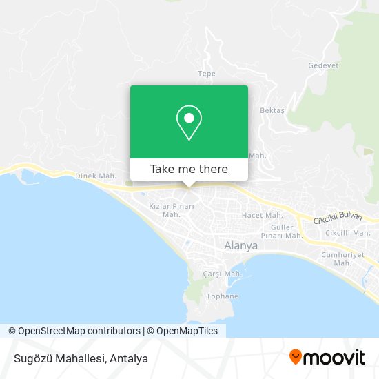 Sugözü Mahallesi map