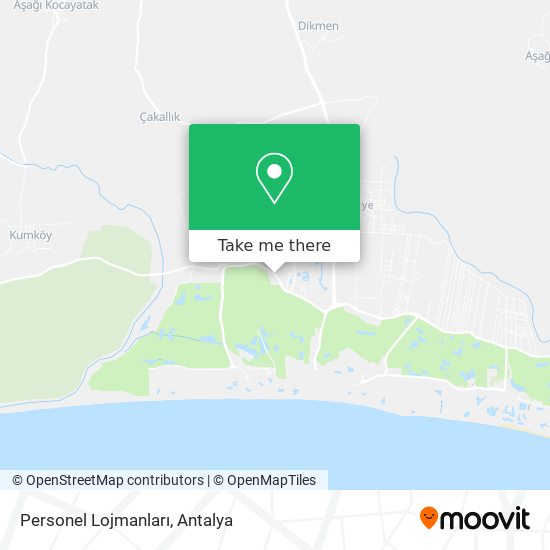 Personel Lojmanları map