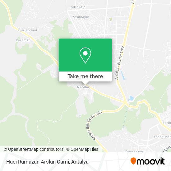 Hacı Ramazan Arslan Cami map