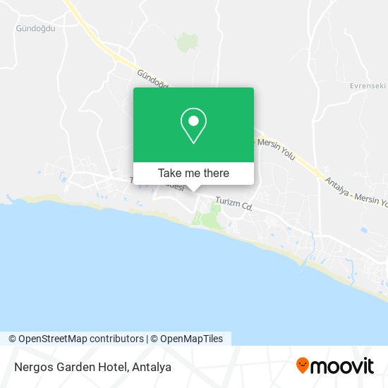 Nergos Garden Hotel map