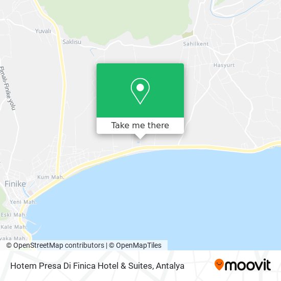 Hotem Presa Di Finica Hotel & Suites map