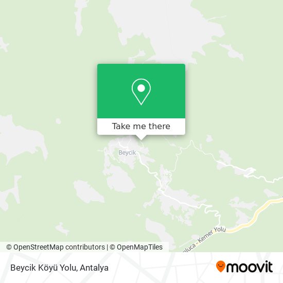 Beycik Köyü Yolu map