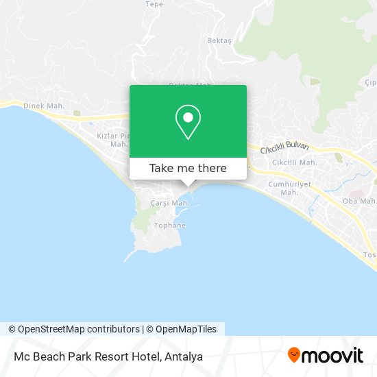Mc Beach Park Resort Hotel map