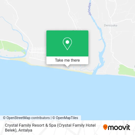 Crystal Family Resort & Spa (Crystal Family Hotel Belek) map