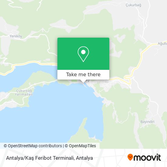 Antalya/Kaş Feribot Terminali map