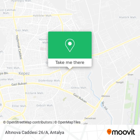 Altınova Caddesi 26/A map