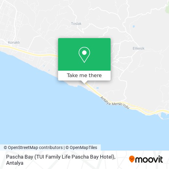Pascha Bay (TUI Family Life Pascha Bay Hotel) map
