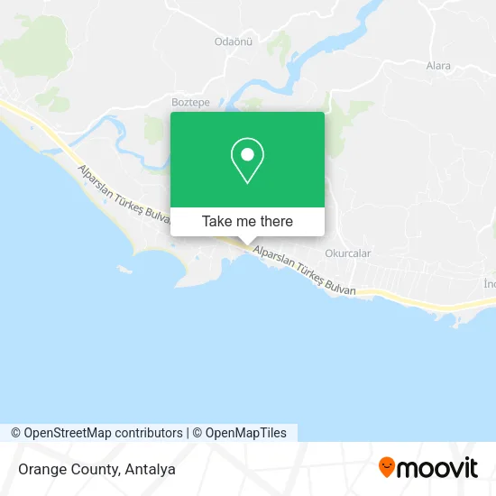 Orange County map