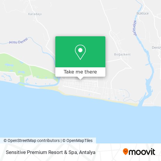 Sensitive Premium Resort & Spa map