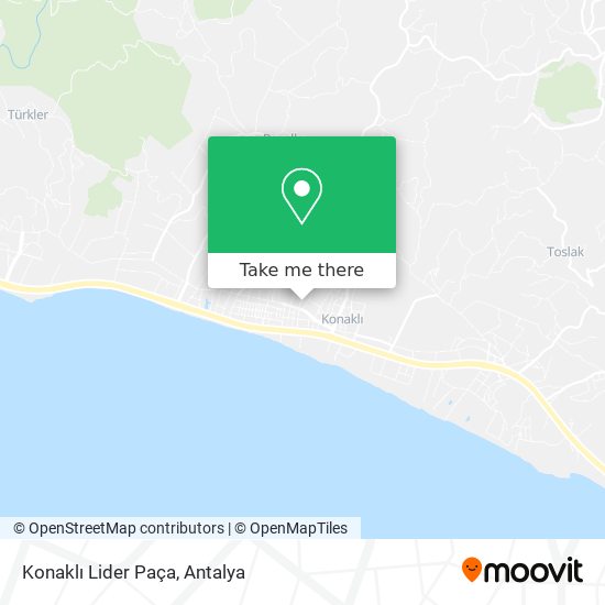 Konaklı Lider Paça map