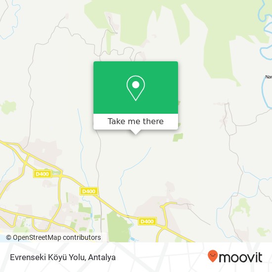 Evrenseki Köyü Yolu map