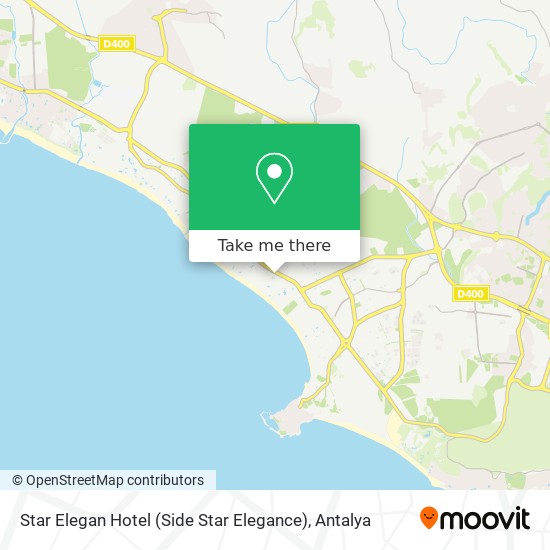 Star Elegan Hotel (Side Star Elegance) map
