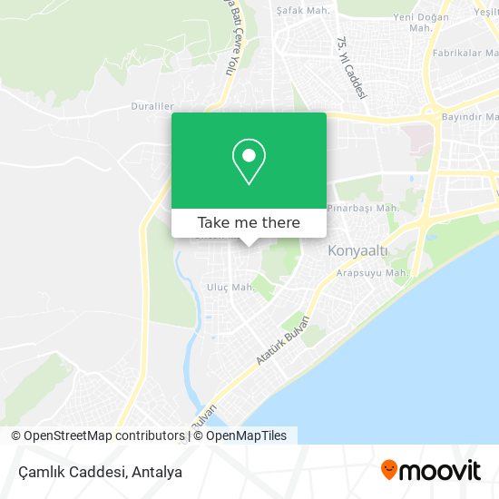 Çamlık Caddesi map